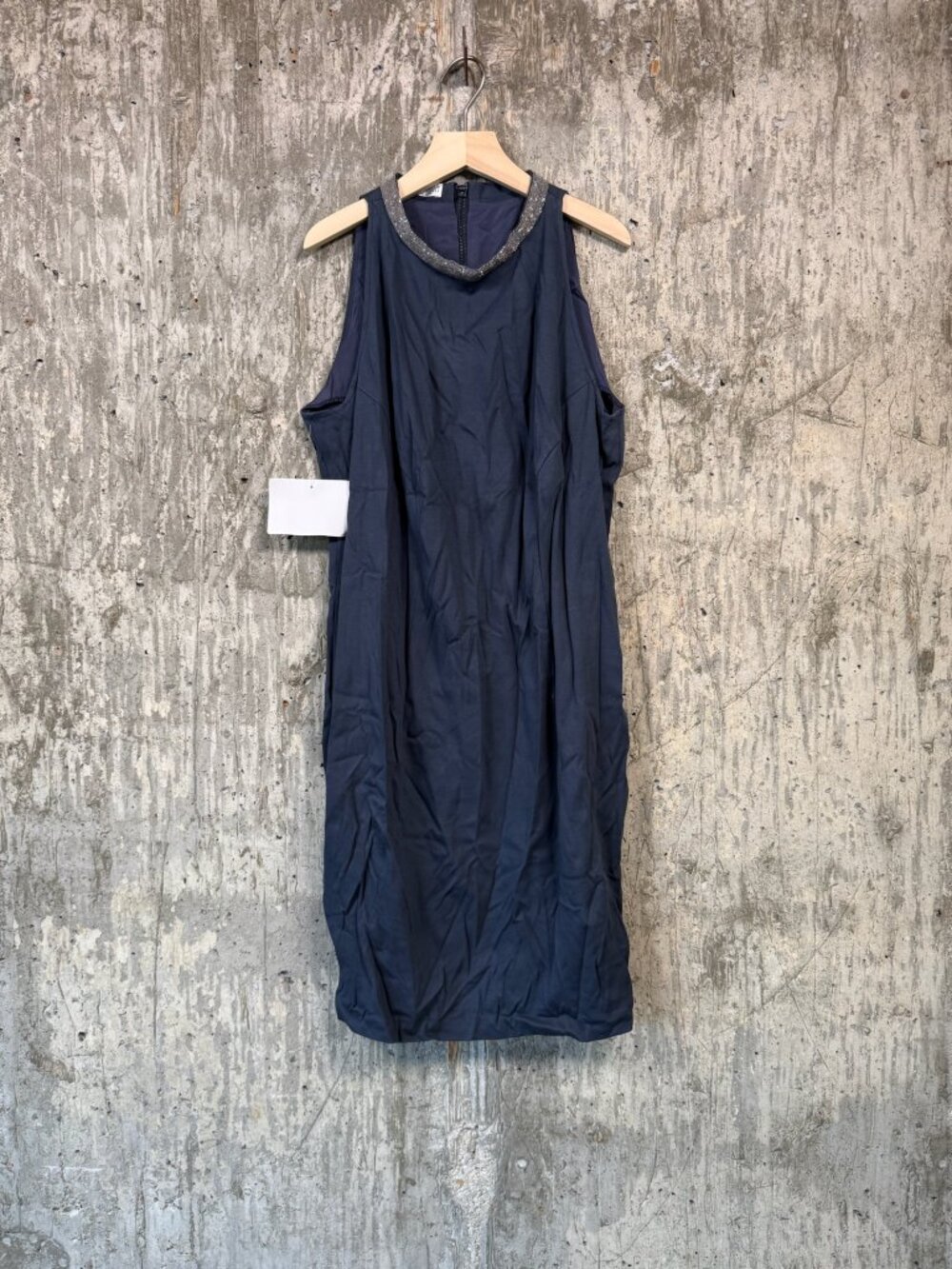 BRUNELLO CUCINELLI Women's Rhinestone Neckline Mini Dress